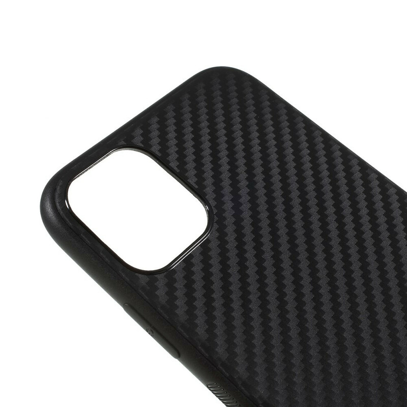 Coque iPhone 11 Fibre Carbone Simple