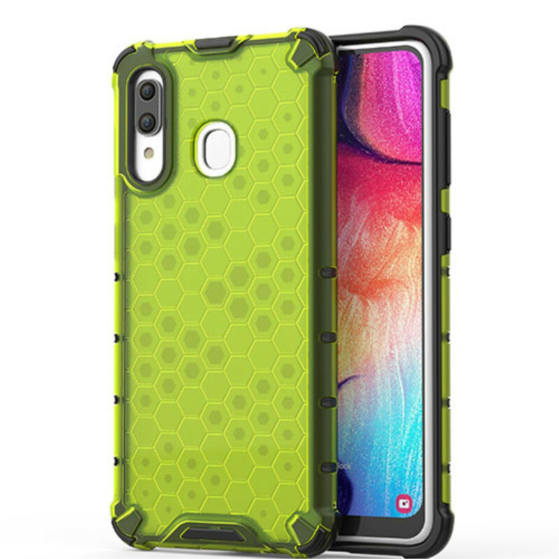 Coque Samsung Galaxy A30 Style Nid d'Abeille