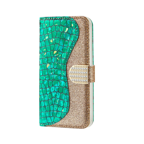 Housse Samsung Galaxy A30 / A20 Croco Diamants