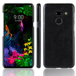 Coque LG G8 ThinQ Effet Cuir Litchi