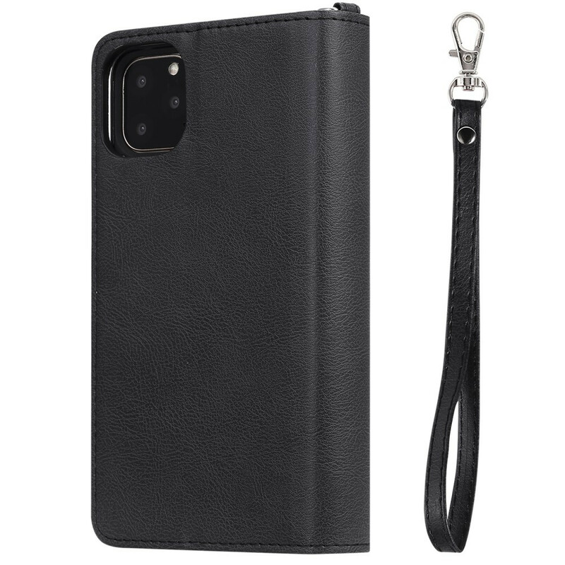 Housse iPhone 11 Pro Max Coque Détachable Portefeuille