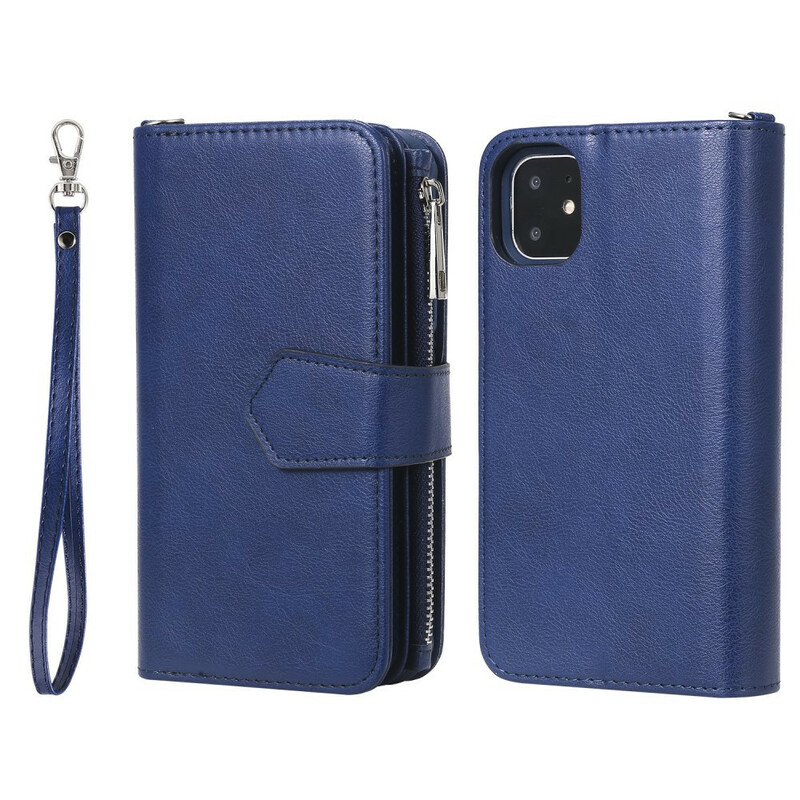 Housse iPhone 11 Coque Détachable Portefeuille