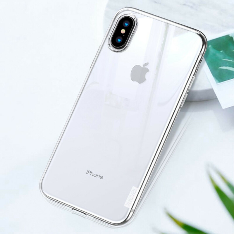 Coque iPhone XS X-Level Transparente