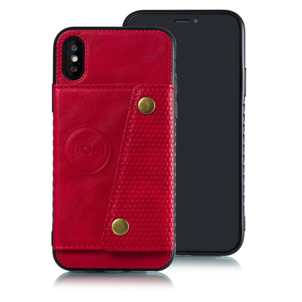 Coque iPhone X Portefeuille à Snap