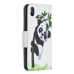 Housse Xiaomi Redmi 7A Panda sur le Bambou