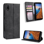 Flip Cover Xiaomi Redmi 7A Effet Cuir Vintage Stylisé