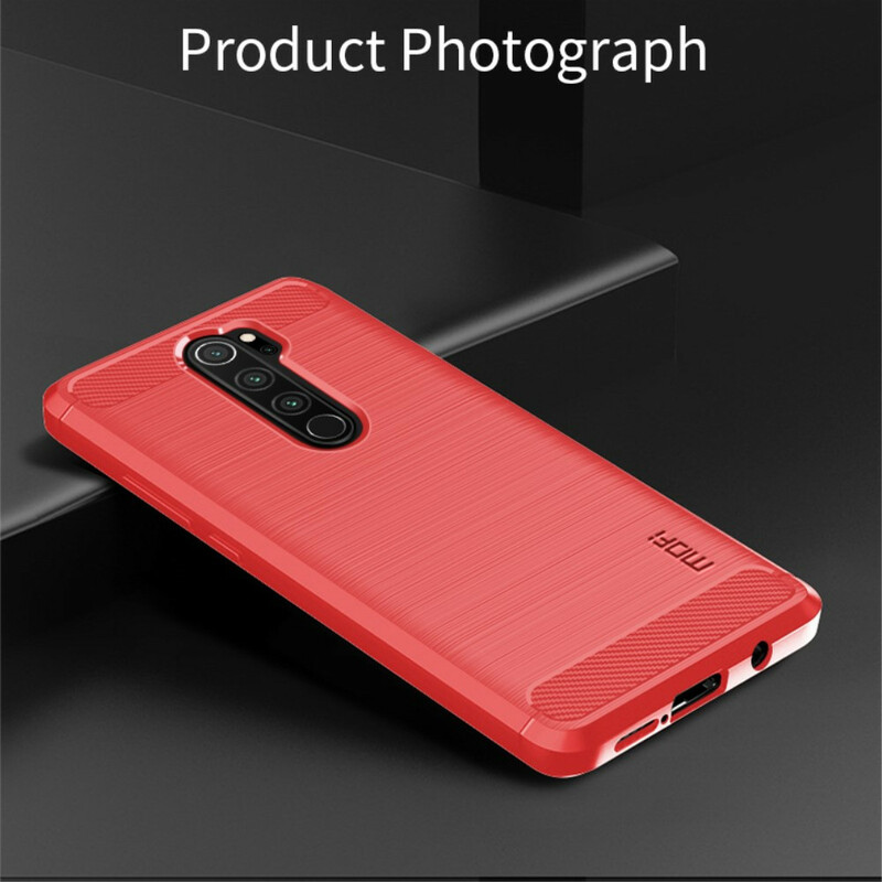 Coque Xiaomi Redmi Note 7 Pro Fibre Carbone Brossée Mofi