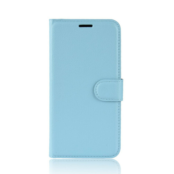 Housse Xiaomi Mi 9 Lite Simili Cuir Litchi Classique