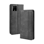 Flip Cover Google Pixel 4 Effet Cuir Vintage Stylisé