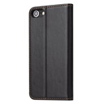 Flip Cover iPhone 8 / 7 Style Cuir Coutures