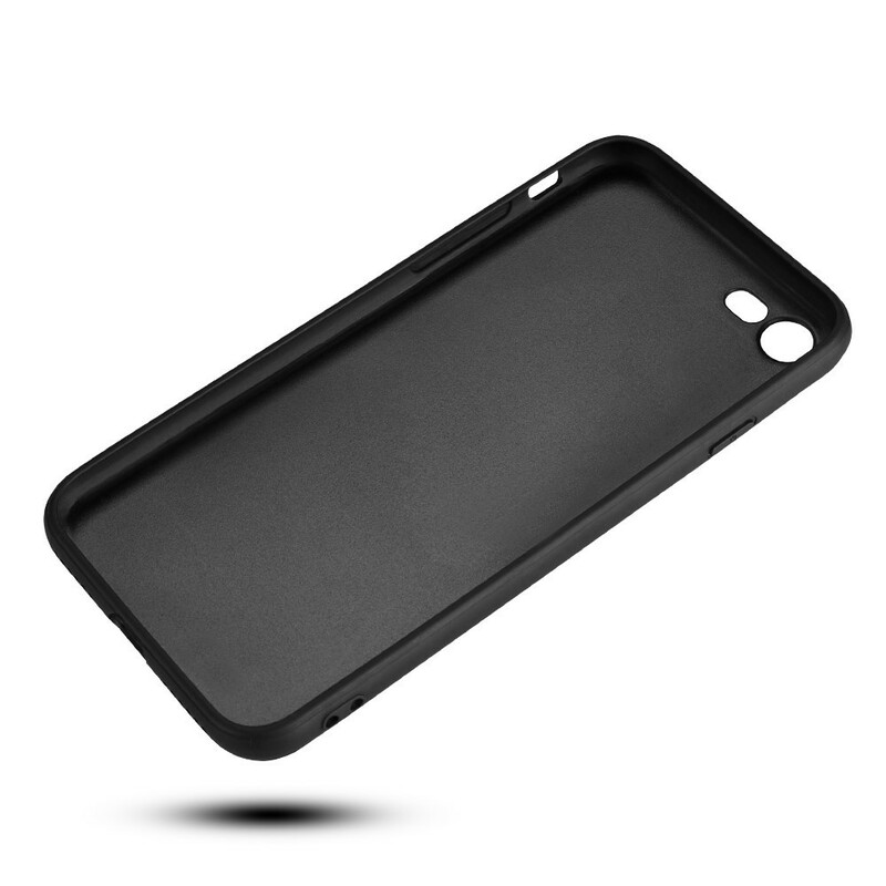 Coque iPhone 8 / 7 Véritable Cuir Litchi