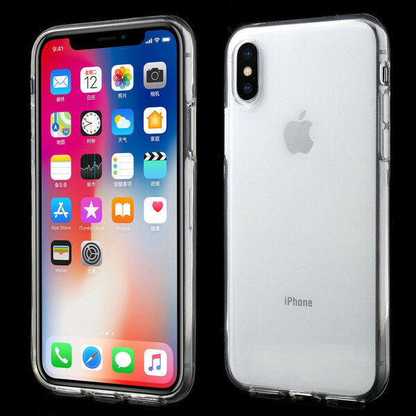 Coque iPhone X Transparente Souple