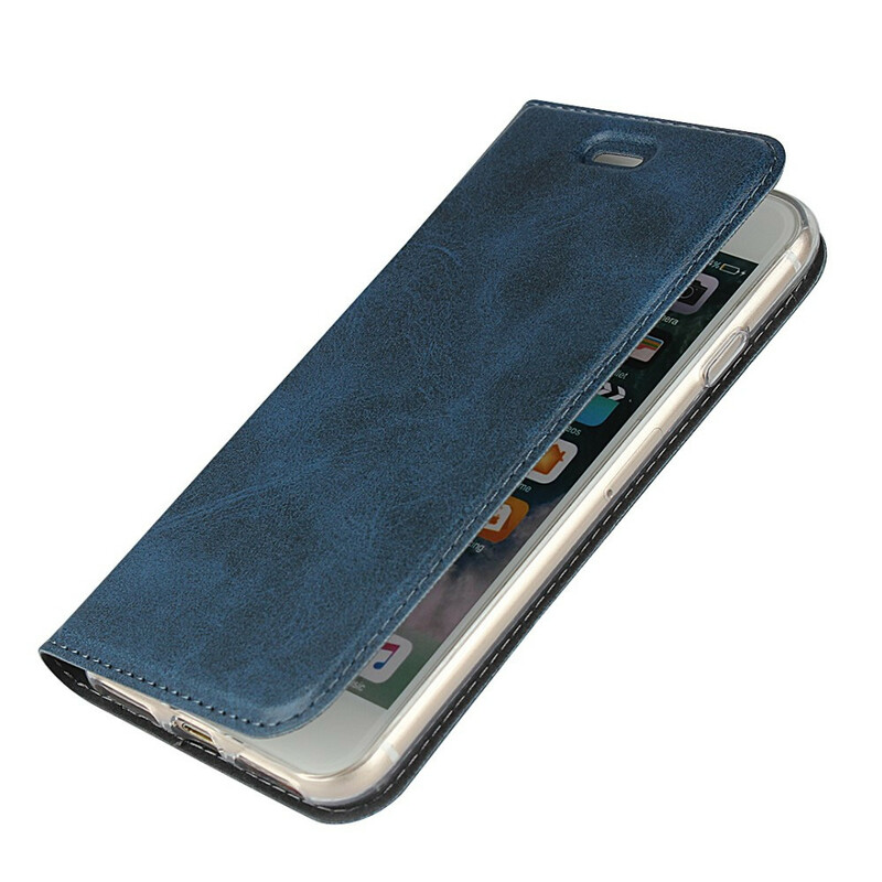 Flip Cover iPhone 8 / 7 Simili Cuir avec Lanière