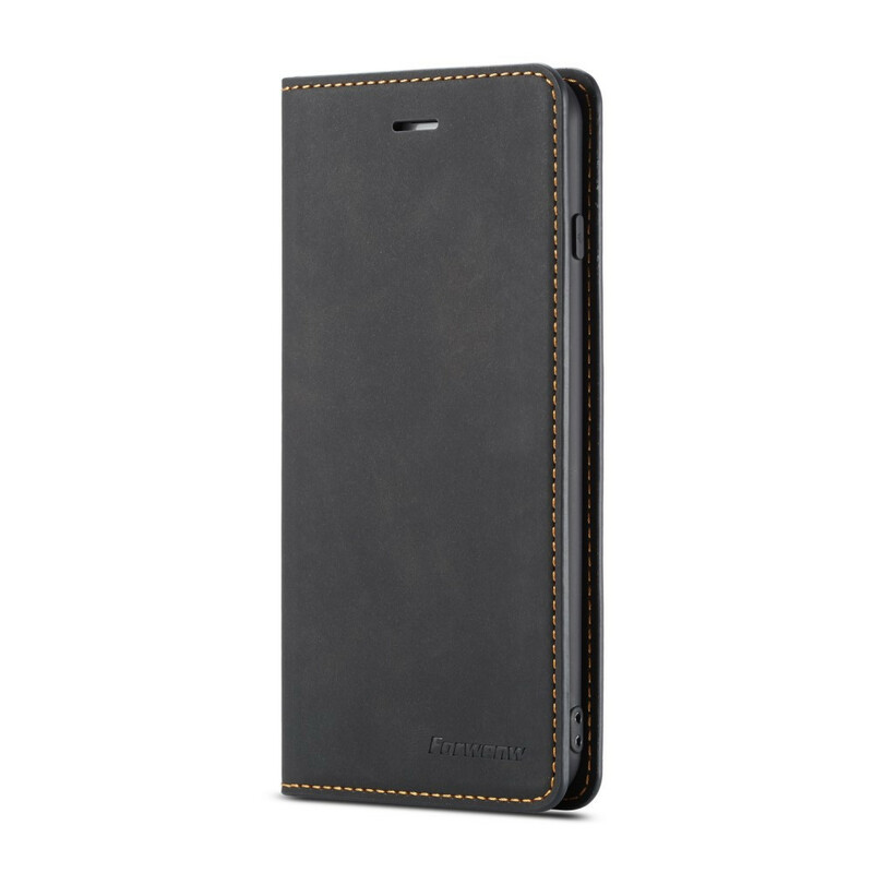 Flip Cover iPhone 8 Plus / 7 Plus Effet Cuir FORWENW