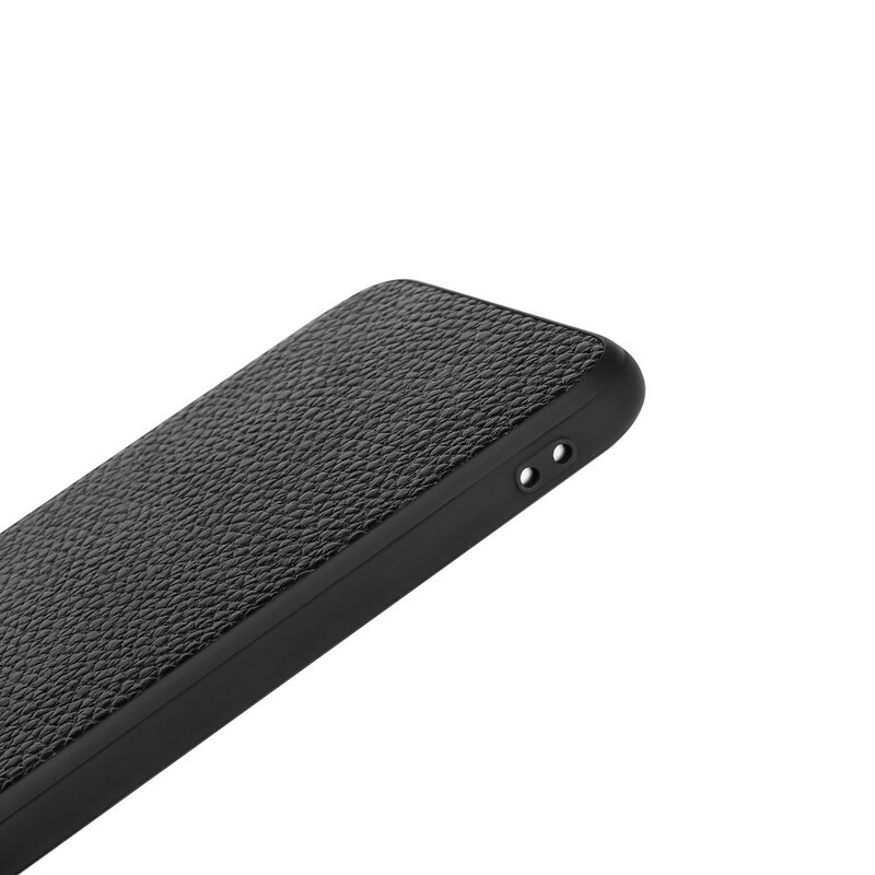 Coque iPhone 8 Plus / 7 Plus Véritable Cuir Litchi