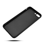 Coque iPhone 8 Plus / 7 Plus Véritable Cuir Litchi