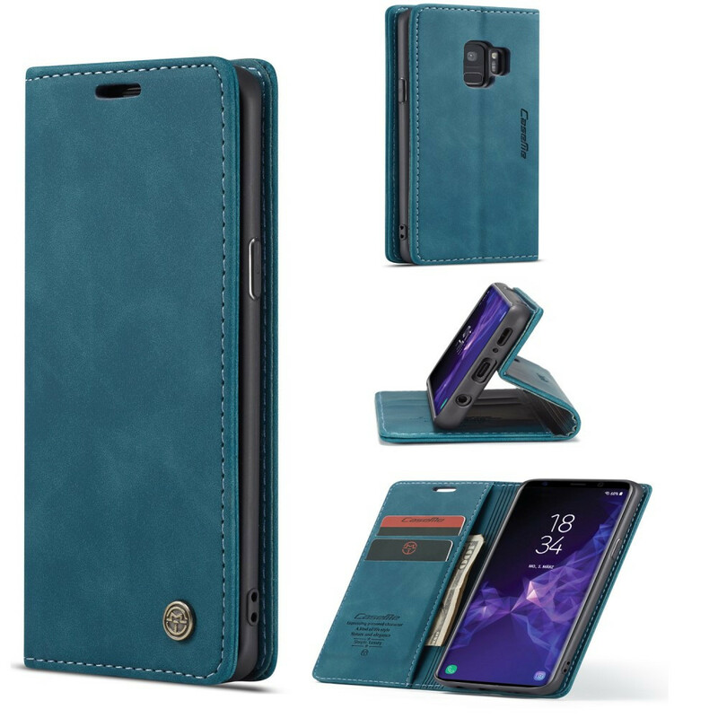 Flip Cover Samsung Galaxy S9 CASEME Simili Cuir