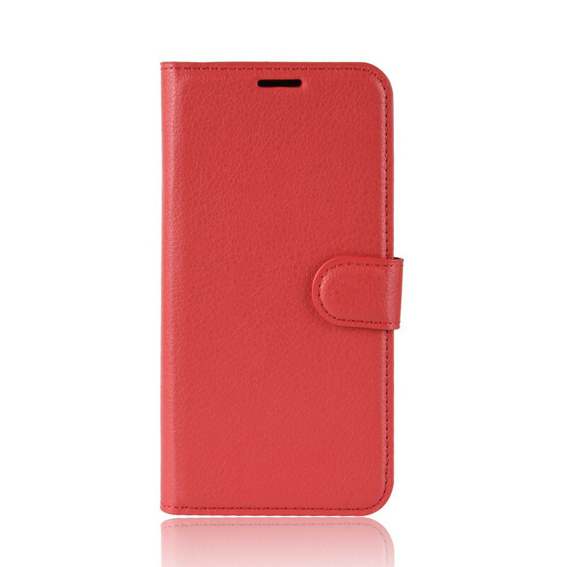 Housse Oppo A9 2020 Simil Cuir Litchi