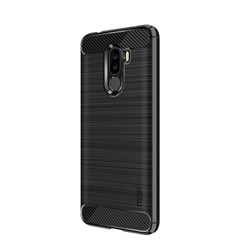 Coque Xiaomi Pocophone F1 Fibre Carbone Brossée MOFI