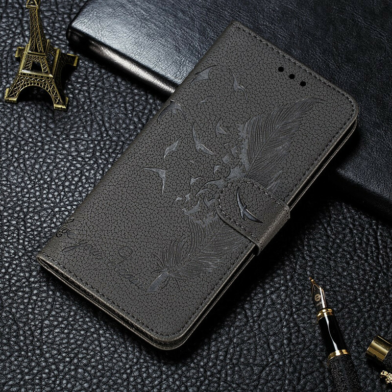 Housse Xiaomi Redmi Note 8 Simili Cuir Live Your Dream