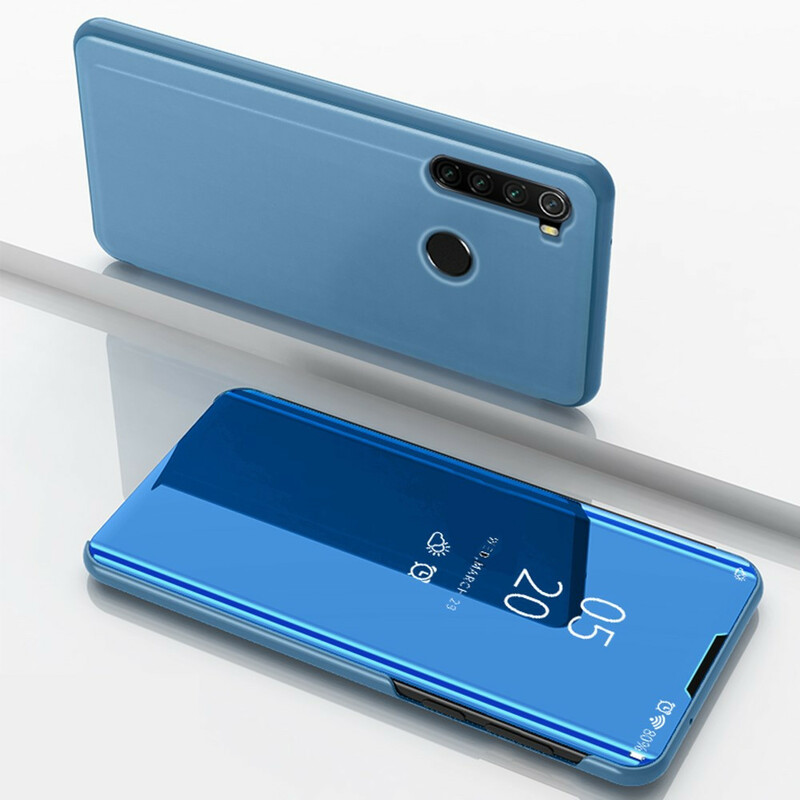 View Cover XIaomi Redmi Note 8 Miroir et Simiii Cuir