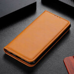 Flip Cover Xiaomi Redmi Note 8 Cuir Fendu Classique