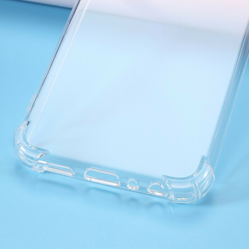 Coque Xiaomi Redmi Note 8 Transparente Coins Renforcés