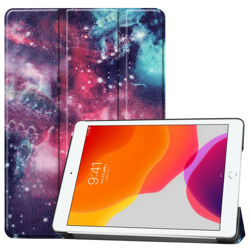 Smart Case iPad 10.2" (2019) Simili Cuir Univers