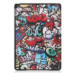 Smart Case iPad 10.2" (2019) Simili Cuir Graffitis Fun