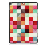 Smart Case iPad 10.2" (2019) Simili Cuir Arlequin