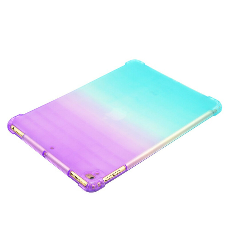 Coque iPad 10.2" (2019) Silicone Dégradé Couleurs