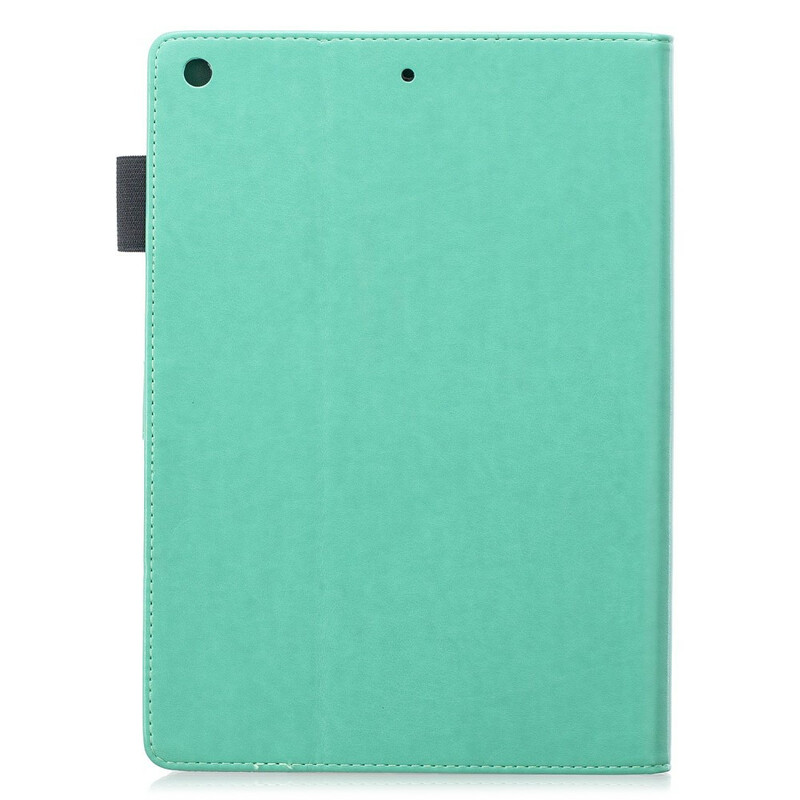 Housse iPad 10.2" (2019) Effet Cuir Sobriété Papillons