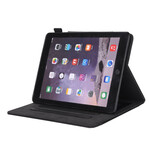 Housse iPad 10.2" (2019) Simili Cuir Fermoir Argenté