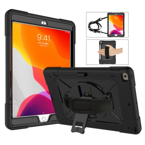 Coque iPad 10.2" (2019) Ultra Résistante avec Sangle