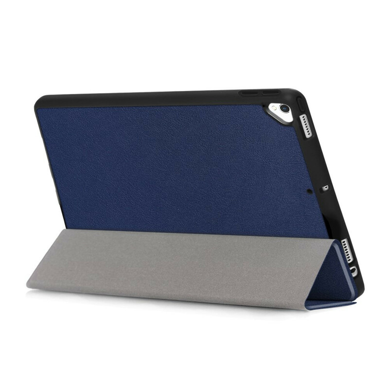 Smart Case iPad 10.2" (2019) Simili Cuir avec Porte-Crayon