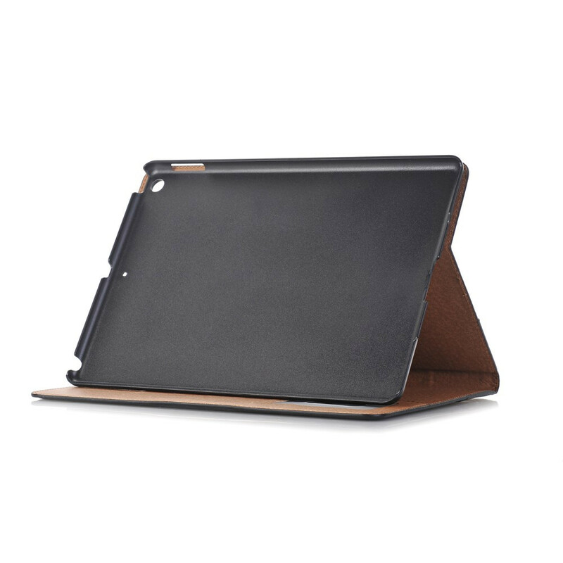 Étui iPad 10.2" (2019) Effet Cuir Rétro avec Rivets