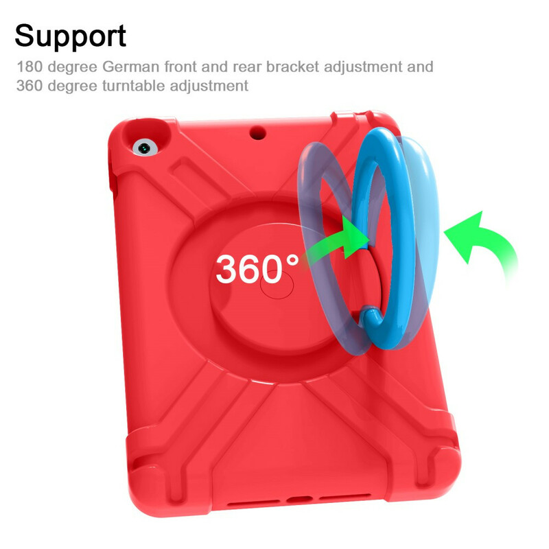 Coque iPad 10.2" (2019) Anneau-Support Ultra Résistance