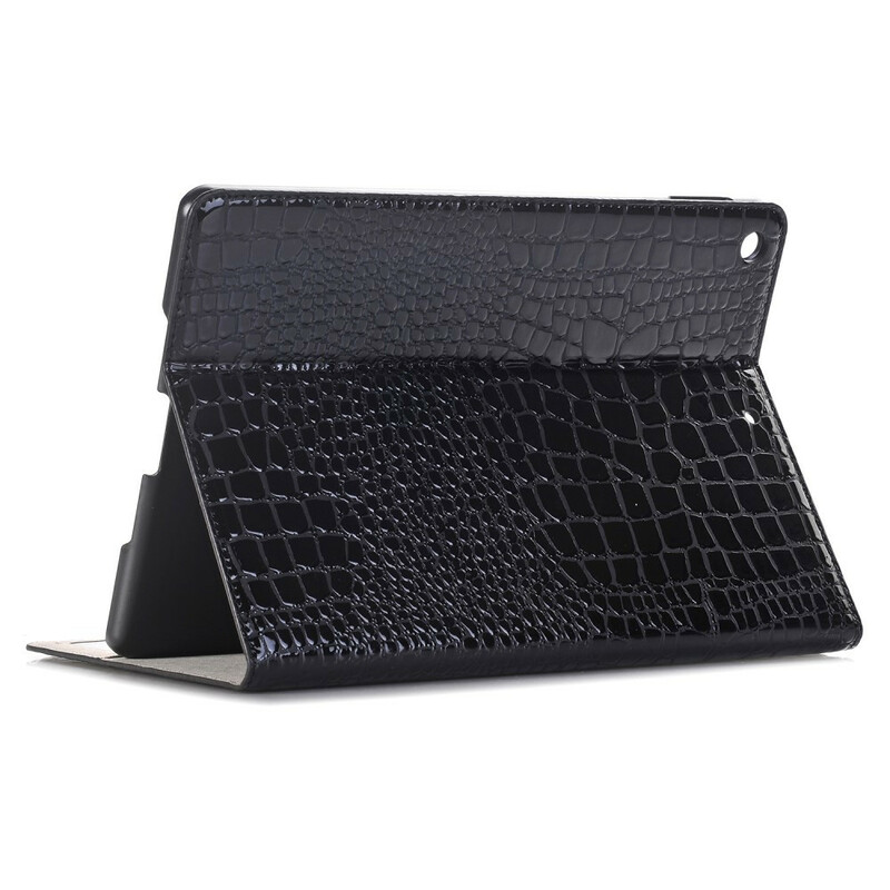 Étui iPad 10.2" (2019) Style Peau de Crocodile