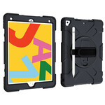 Coque iPad 10.2" (2019) Super Résistante Sangle et Bandoulière