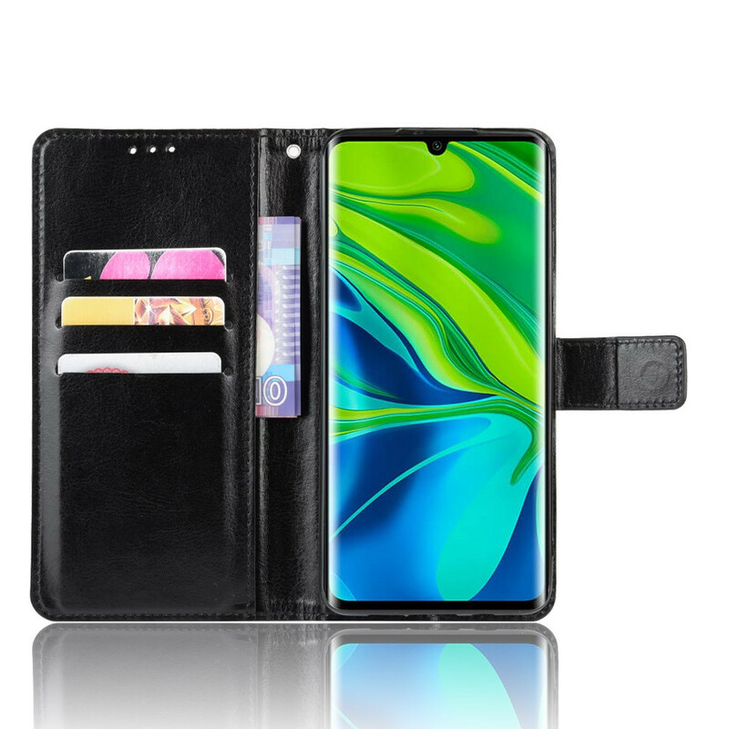 Housse Xiaomi Mi Note 10 Simili Cuir Flashy