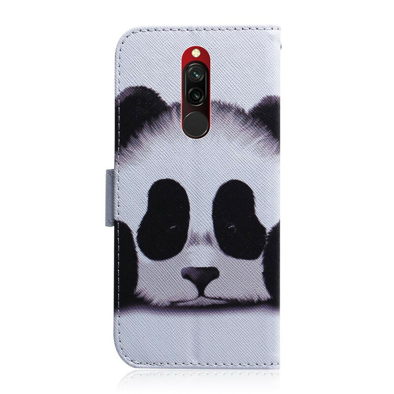 Housse Xiaomi Redmi 8 Face de Panda