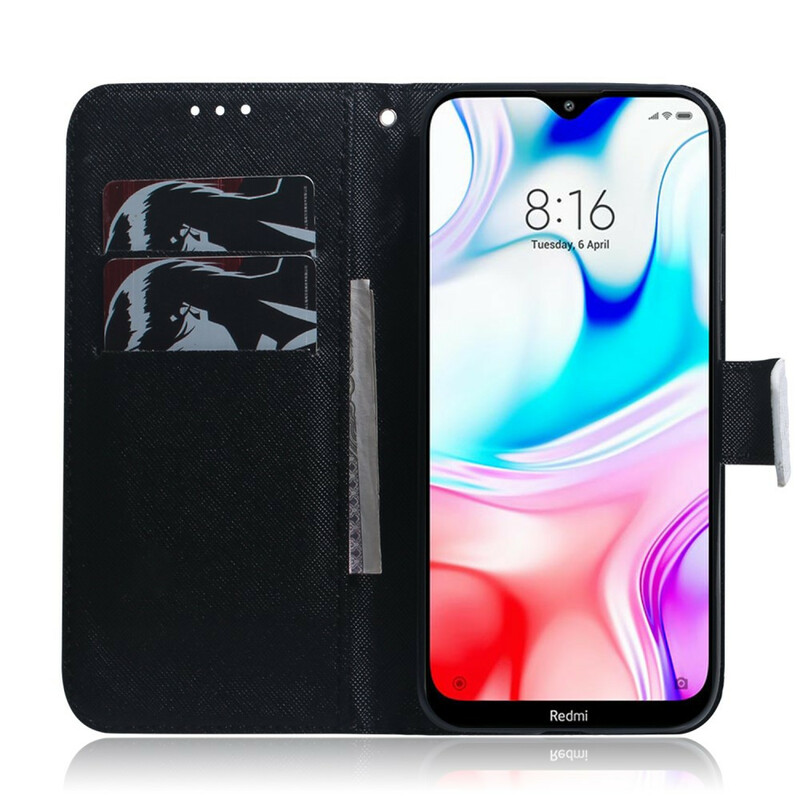 Housse Xiaomi Redmi 8 Face de Panda