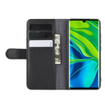 Housse Xiaomi Mi Note 10 Cuir Fendu