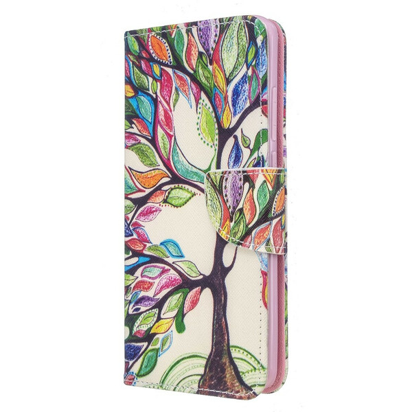 Housse Xiaomi Redmi 8 Arbre Coloré