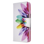 Housse Xiaomi Redmi 8 Fleur Aquarelle