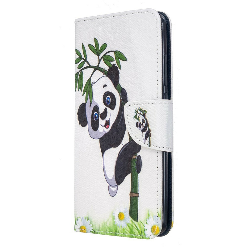 Housse Xiaomi Redmi 8 Panda sur le Bambou