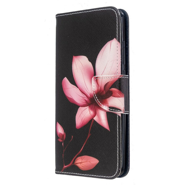 Housse Xiaomi Redmi 8 Fleur Rose