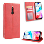 Flip Cover Xiaomi Redmi 8 Effet Cuir Vintage Stylisé