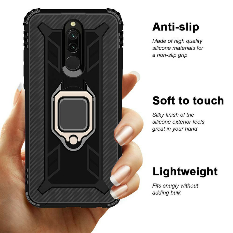 Coque Xiaomi Redmi 8 Anneau Premium