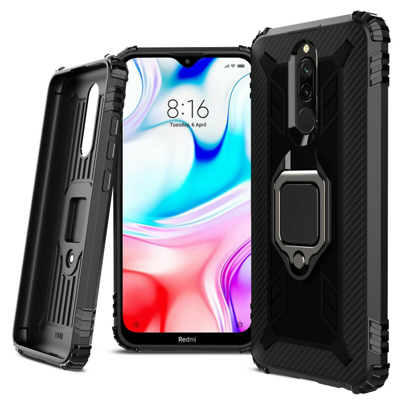 Coque Xiaomi Redmi 8 Anneau Premium